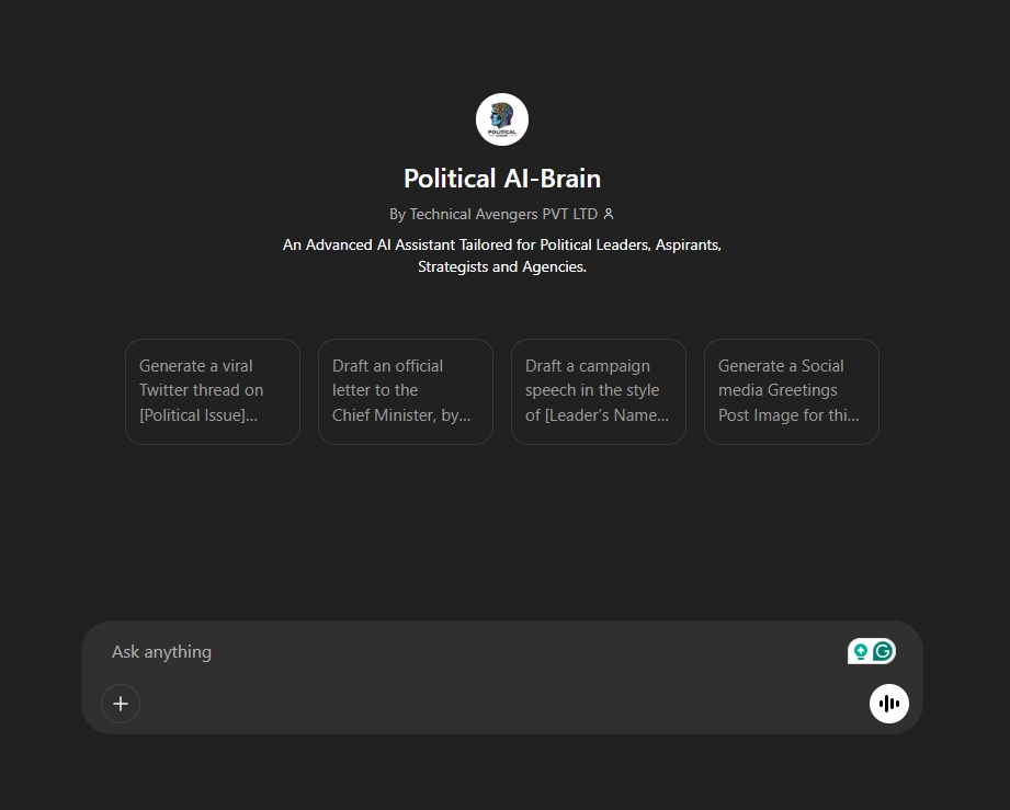Political AI-Brain Preview